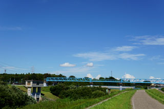 江戸川の空