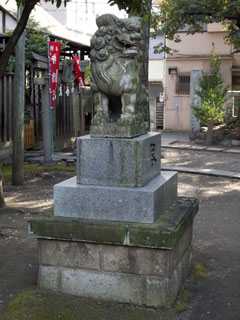 仲町氷川神社 狛犬