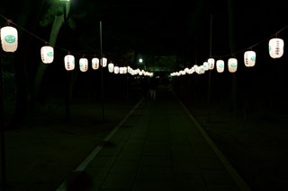 東漸寺 初詣（参道）